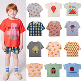 Summer Kids T-shirts Cartoon Bobo Children Boys-TB00926-Veeddydropshipping